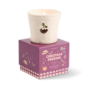 Bistro Christmas Pudding Candle