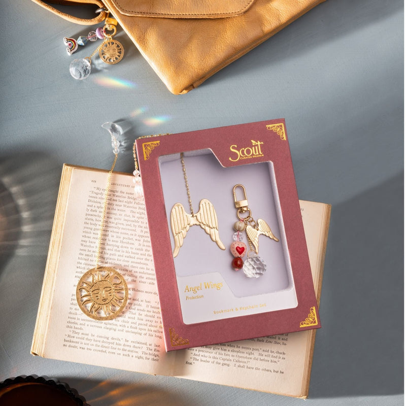 Bookmark & Keychain Set - Butterfly/Transformation