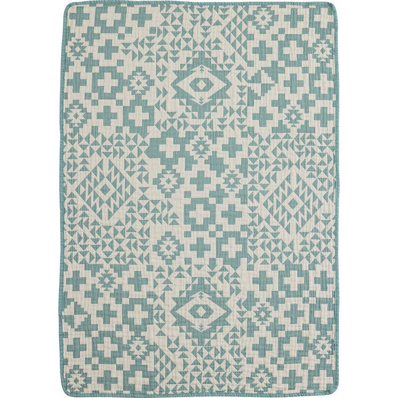 Organic Cotton Woven Baby Blanket | Blue Ridge Atlantic