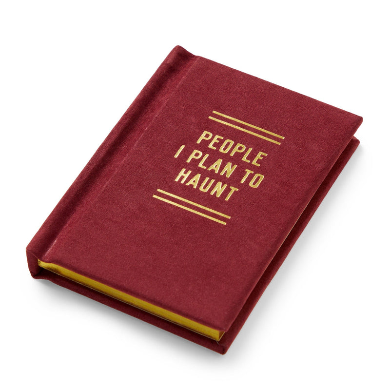 Tiny Diary: People I Plan To Haunt