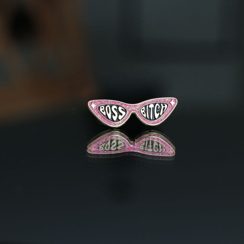 BOSS BITCH SUNGLASSES PIN - LOCAL FIXTURE