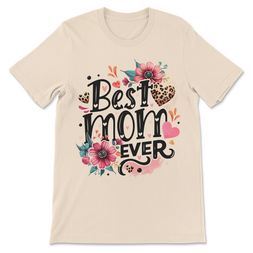Best Mom Ever Cheetah Hearts |Mother's Day Shirt - LOCAL FIXTURE