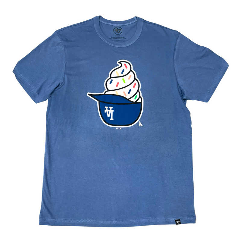 Cadet Blue Los Angeles Dodgers Cadet Blue Regional Franklin Tee | Mens