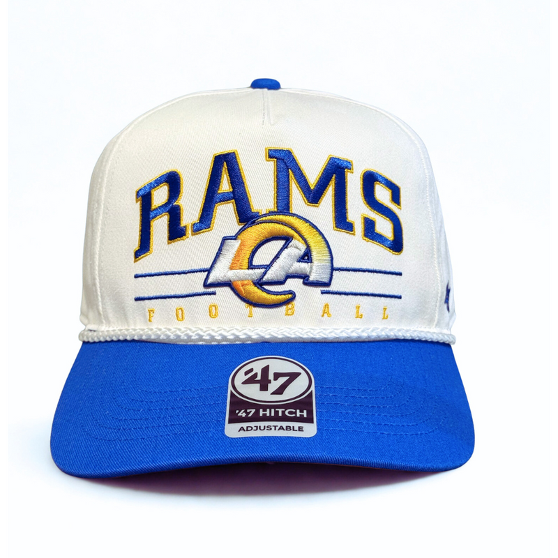 Los Angeles Rams White Roscoe TT Hitch RF Hat