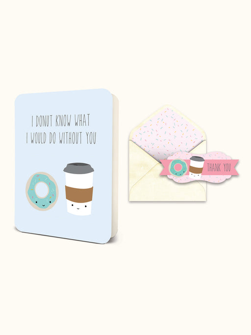 Donut Know Deluxe Greeting Card - LOCAL FIXTURE