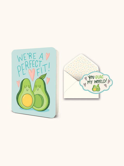 We're A Perfect Fit Deluxe Greeting Card - LOCAL FIXTURE