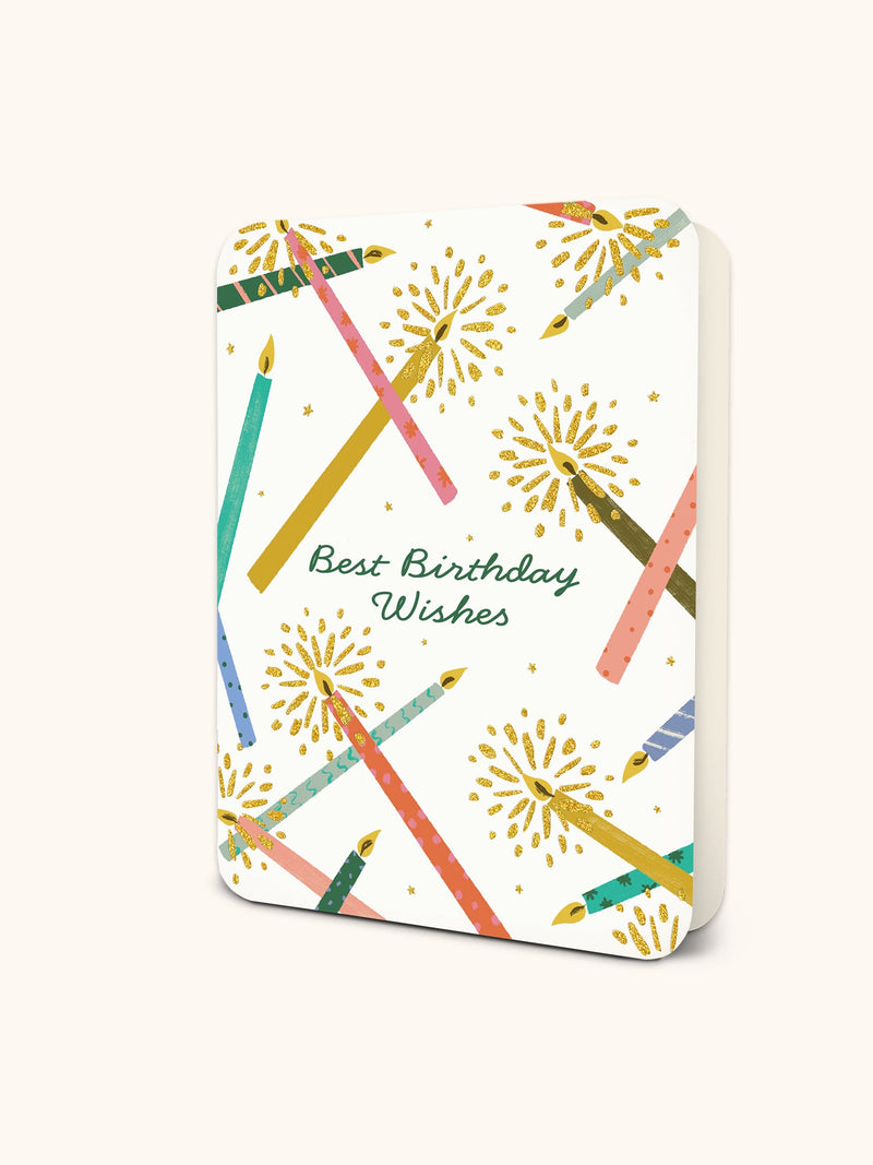 Sparkling Wish Deluxe Greeting Card