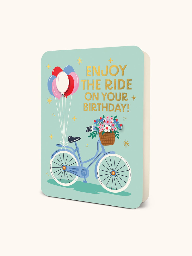 Enjoy the Ride HB Deluxe Greeting Card
