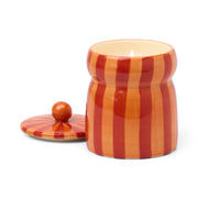 Spiced Apple Cabana candle detail