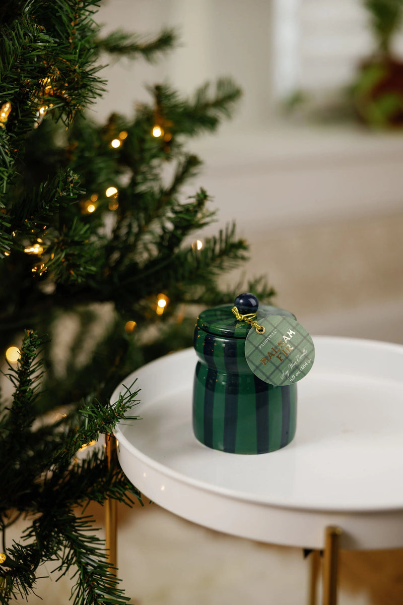 Balsam Fir Christmas Cabana 6.5 oz Candle