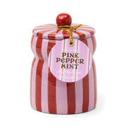 Pink Peppermint Christmas Cabana 6.5 oz Candle