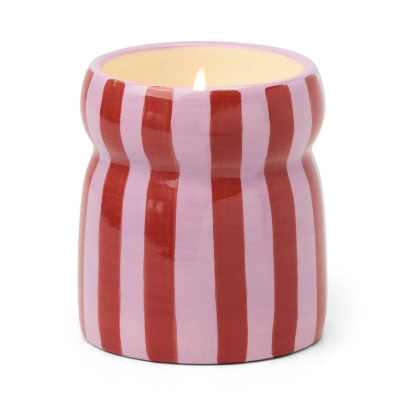 Pink Peppermint Christmas Cabana 6.5 oz Candle