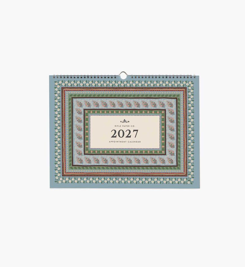 2027 Paisley Appointment Calendar
