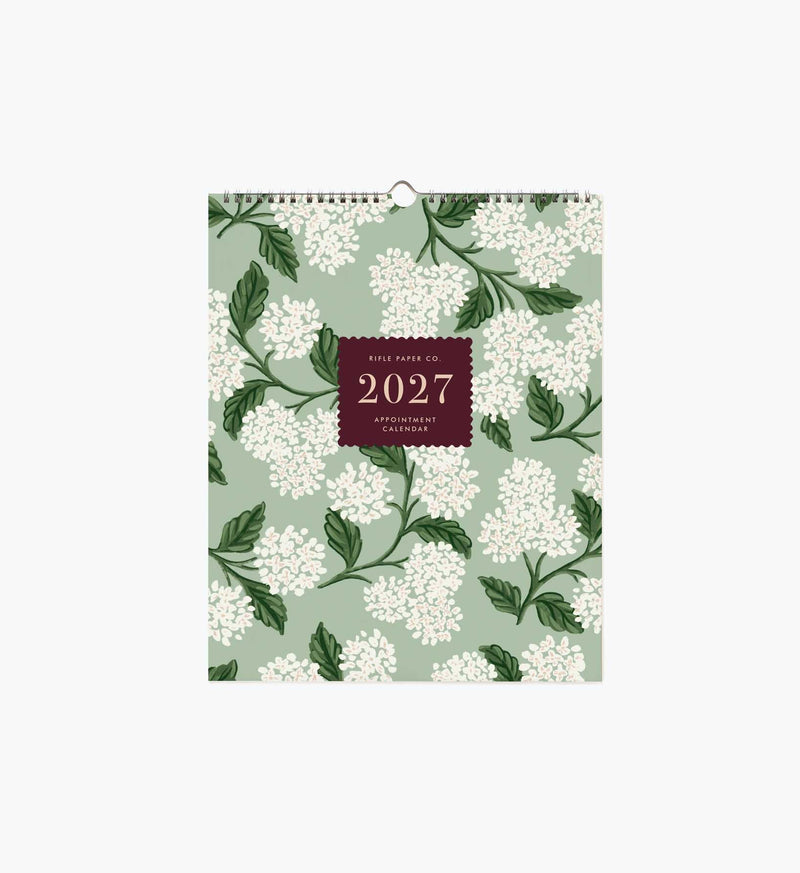 2027 Floral Appointment Calendar