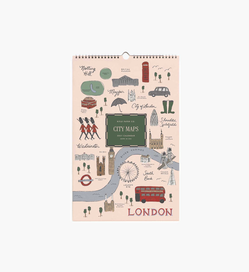 2027 Travel Sketches Wall Calendar