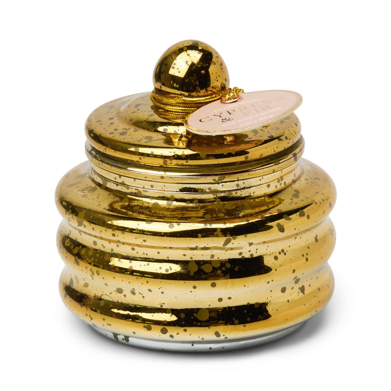 Beam 3 oz Gold Mercury Candle Cypress & Fir