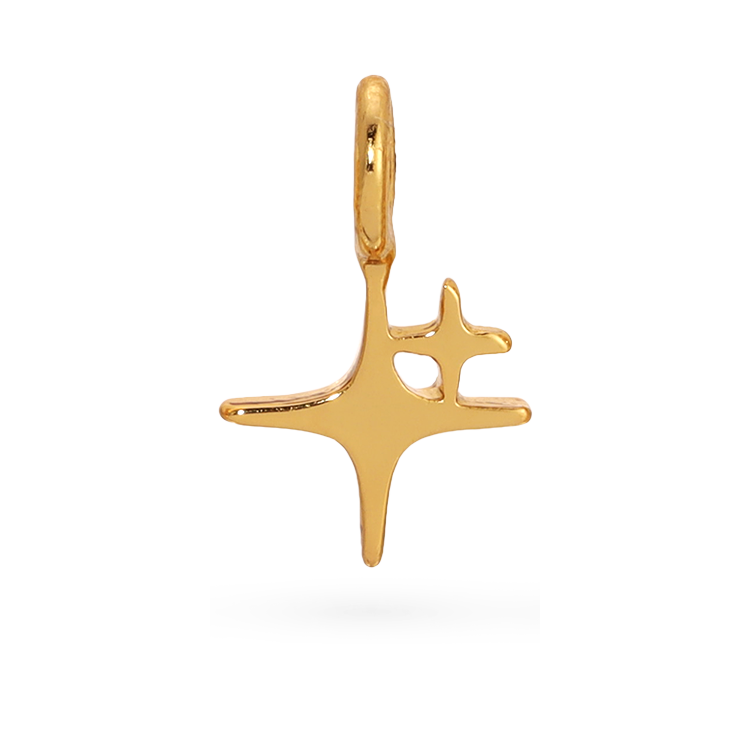 Charm Garden Gold Sparkle Charm