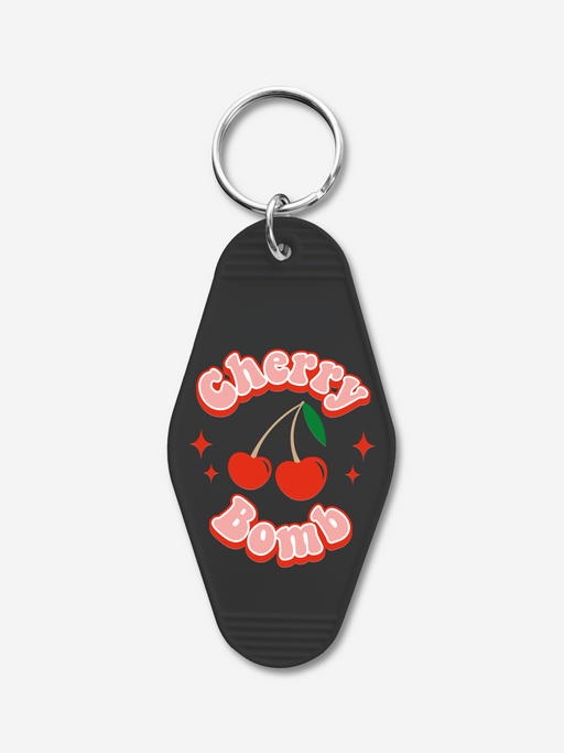 Cherry Bomb Motel Keychain - LOCAL FIXTURE