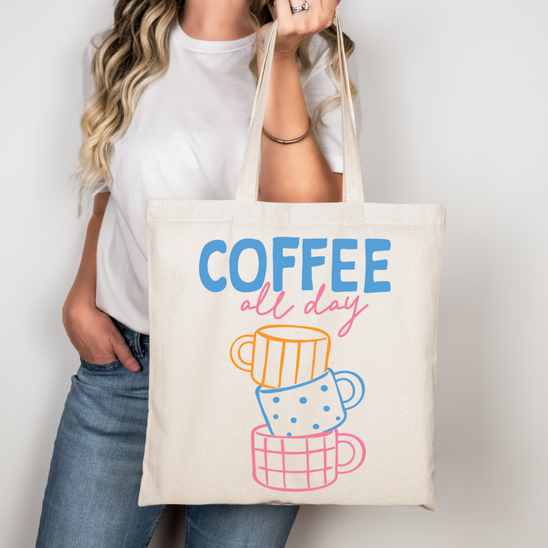 Coffee All Day Tote