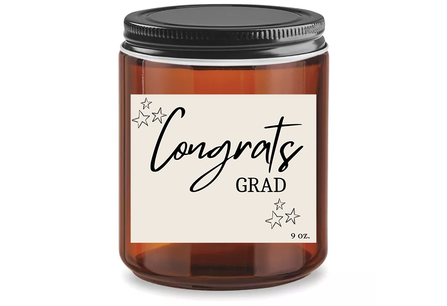 Congrats Grad 9oz Candle — LOCAL FIXTURE
