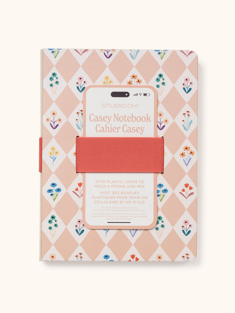 Meadow Lane Casey Notebook with Phone Loop