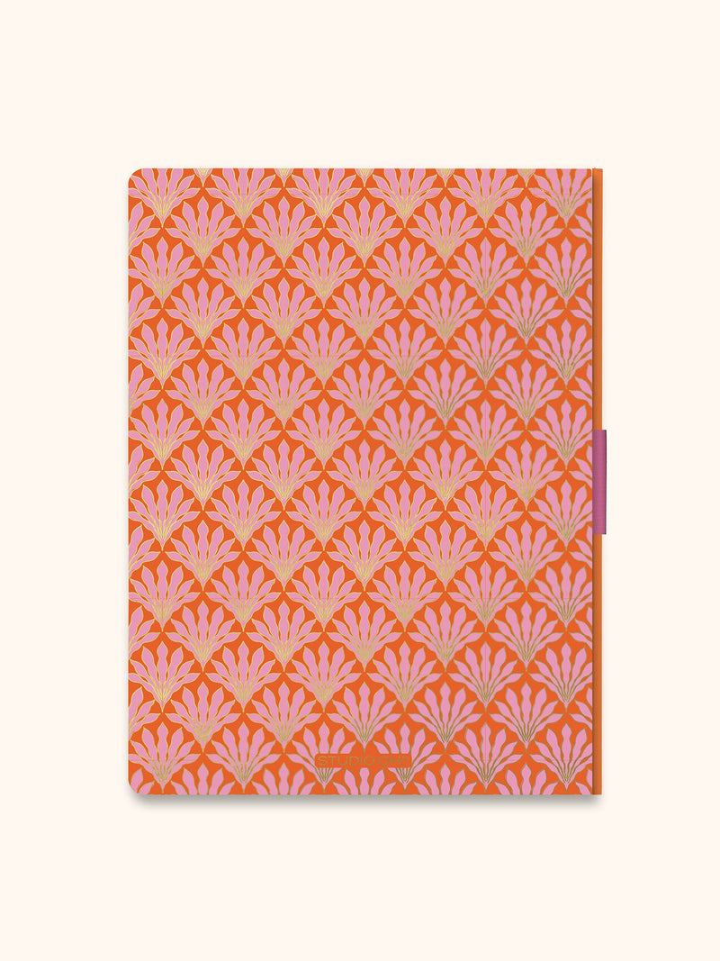 Tropical Blooms Casey Notebook with Phone Loop