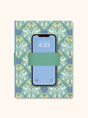 Victoriana Casey Notebook with Phone Loop