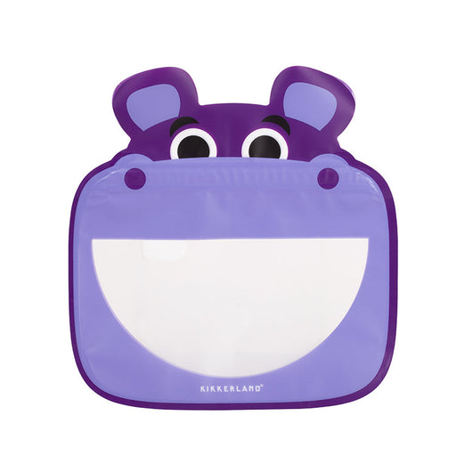 Hippo Zipper Bags (Set of 3)