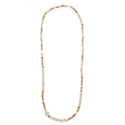 Ceramic Bead Wrap Bracelet/Necklace - Abundance/Sun