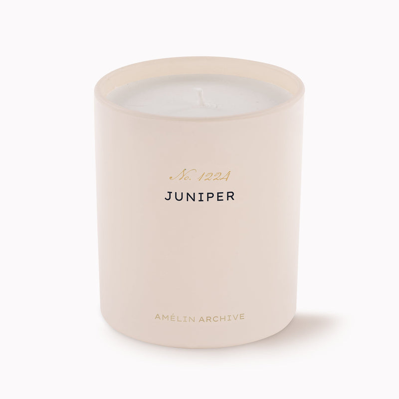 Juniper Candle 9 oz - side view