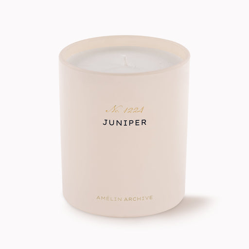 Juniper Candle 9 oz - side view
