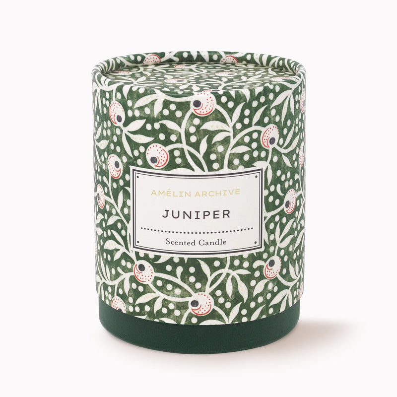 Juniper Candle 9 oz - detail