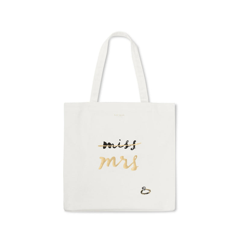 Canvas Book Tote | Miss to Mrs.