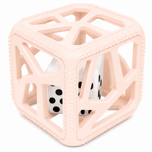 Chew Cube - Peachy Pink