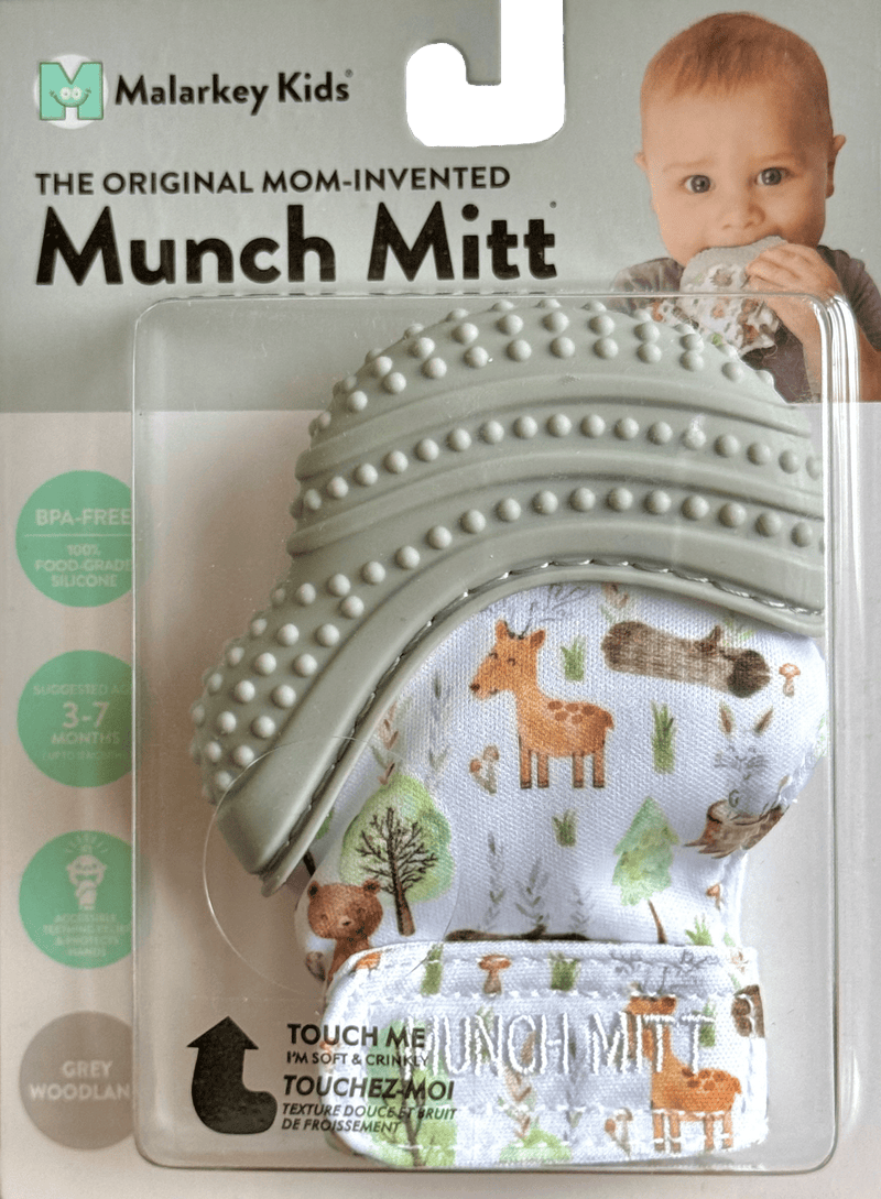 Munch Mitt Grey Woodland