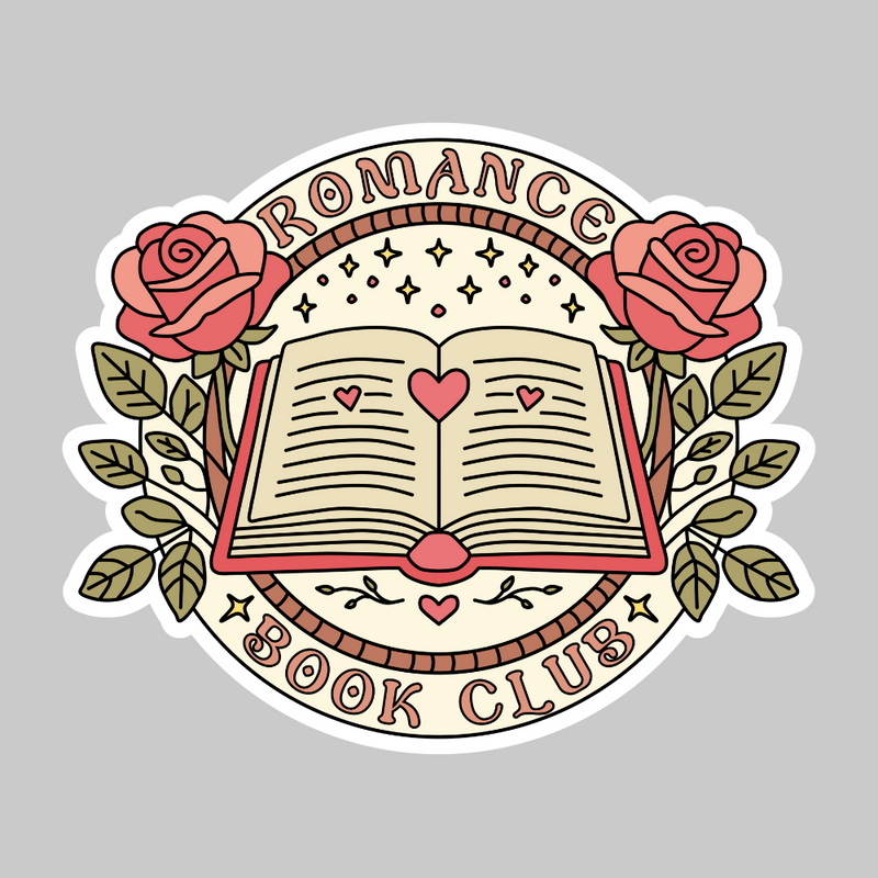 Romance Book Club Sticker