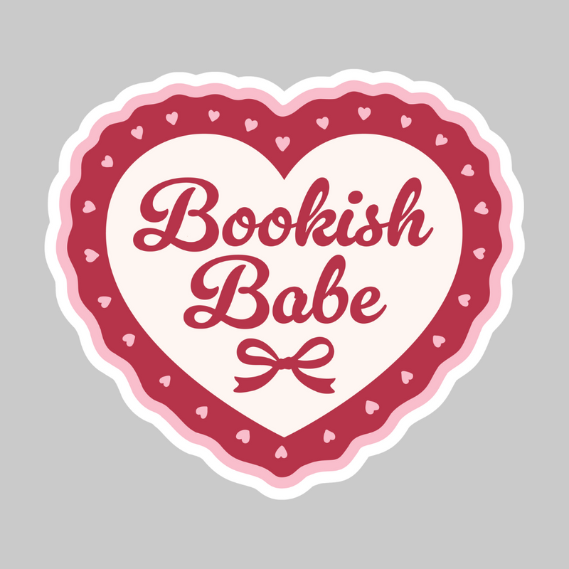 Bookish Babe Sticker