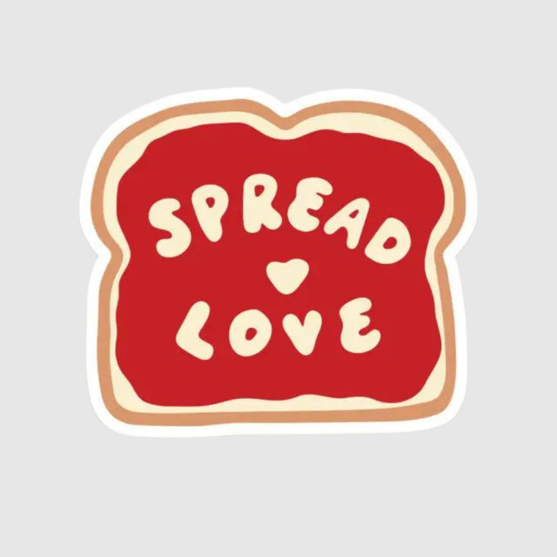 Spread Love Sticker