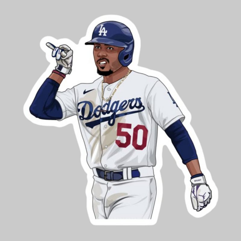 Cartoon Mookie Sticker