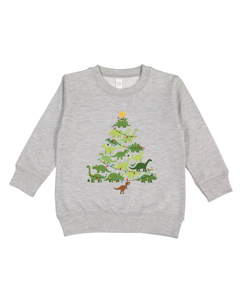 Dino Tree Delight Toddler Sweatshirt