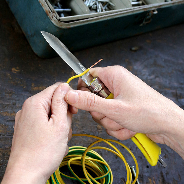 No.09 DIY Folding Utility Knife in Yellow - CLEARANCE