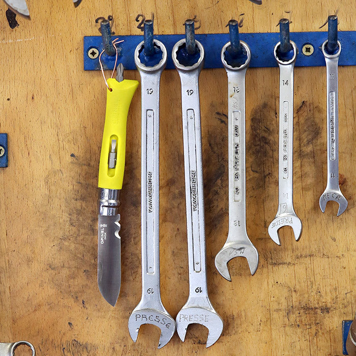 No.09 DIY Folding Utility Knife in Yellow - CLEARANCE