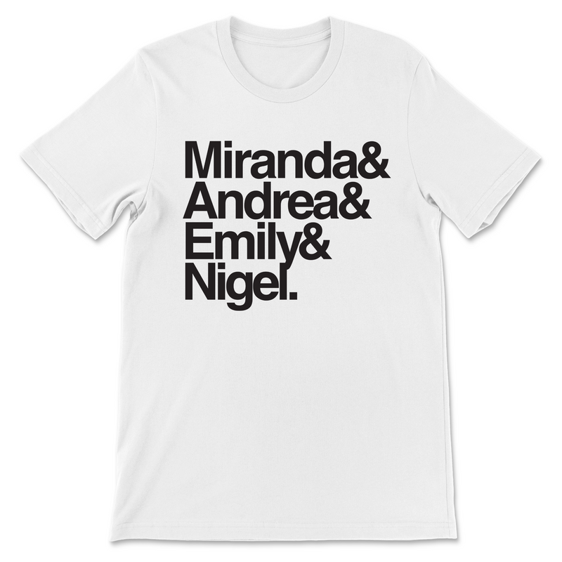 DWP Names Shirt
