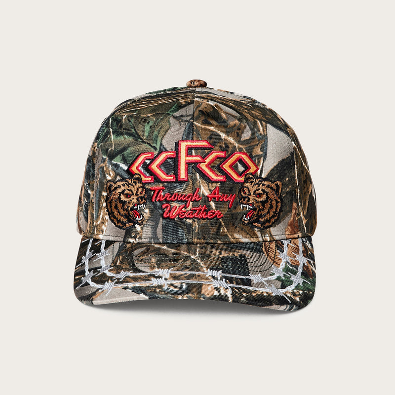 Filson Logger Cap - Green Camo / Any Weather, alternate view