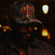 Filson Logger Cap - Green Camo / Any Weather, alternate view