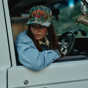 Filson Logger Cap - Green Camo / Any Weather, alternate view