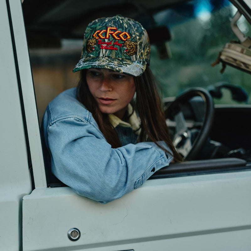Filson Logger Cap - Green Camo / Any Weather, alternate view