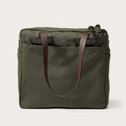 Tote Bag with Zipper - Otter Green