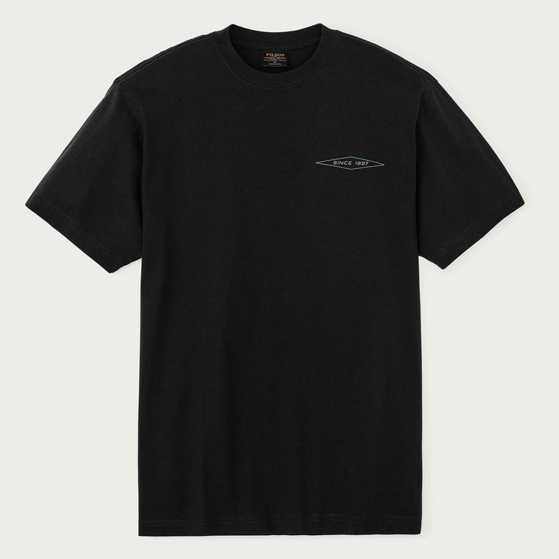 S/S Diamond Graphic T-Shirt - Black