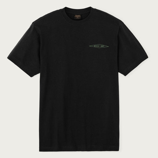 S/S Diamond Graphic T-Shirt - Black